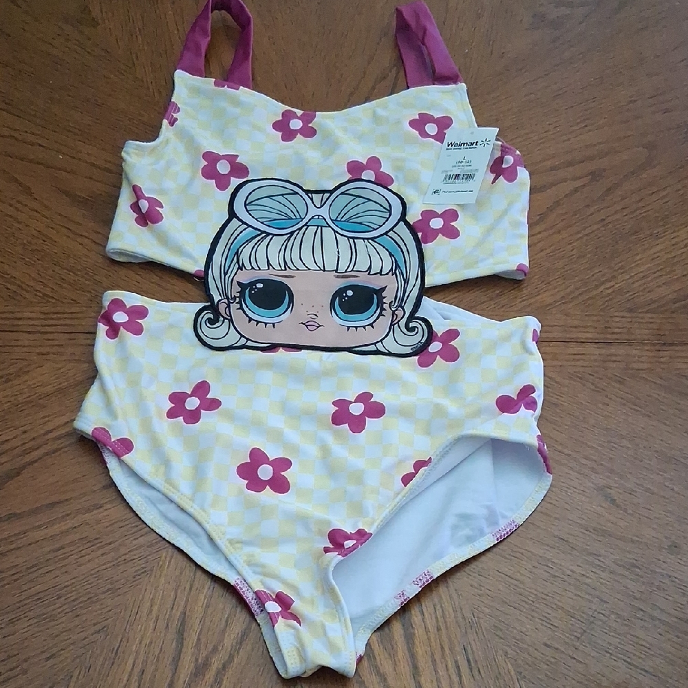 L.O.L. Surprise! Floral Swimsuit Size L 10-12